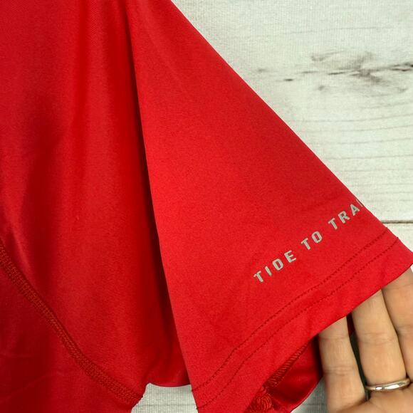 Men's Southern Tide Red Rashguard Short‎ Sleeve XS - Picture 3 of 5